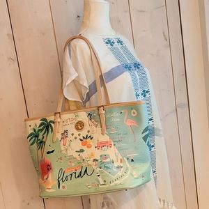Spartina 449 Florida Map Tote